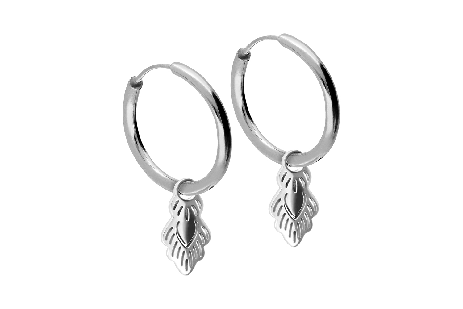Chirurgenstahl Ohrclicker Creolen ORIENTALISCHES DESIGN von Piercingline